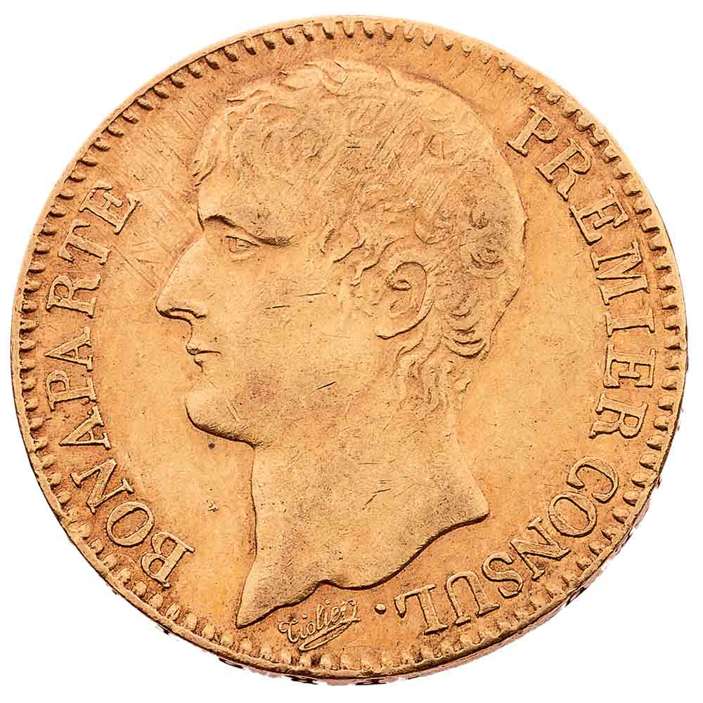 40 F Or Bonaparte 1er consul - An 11 A