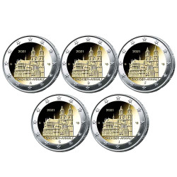 Lot 5 x 2 Euro Allemagne...