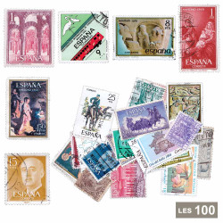 100 timbres Espagne