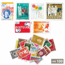 100 timbres Pays-Bas