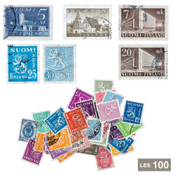 100 timbres Finlande