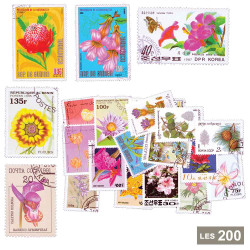 200 timbres flore