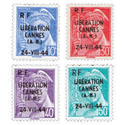 4 timbres Libération Cannes