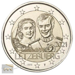 2 Euro Luxembourg BU 2021 -...