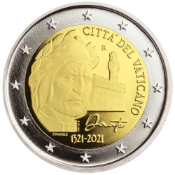 2 Euro Vatican BE 2021