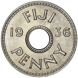 1 Penny Fidji 1936