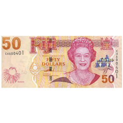 50 Dollars Fidji 2007