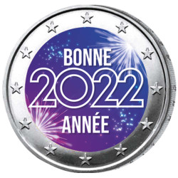 2 Euro Bonne Année 2022