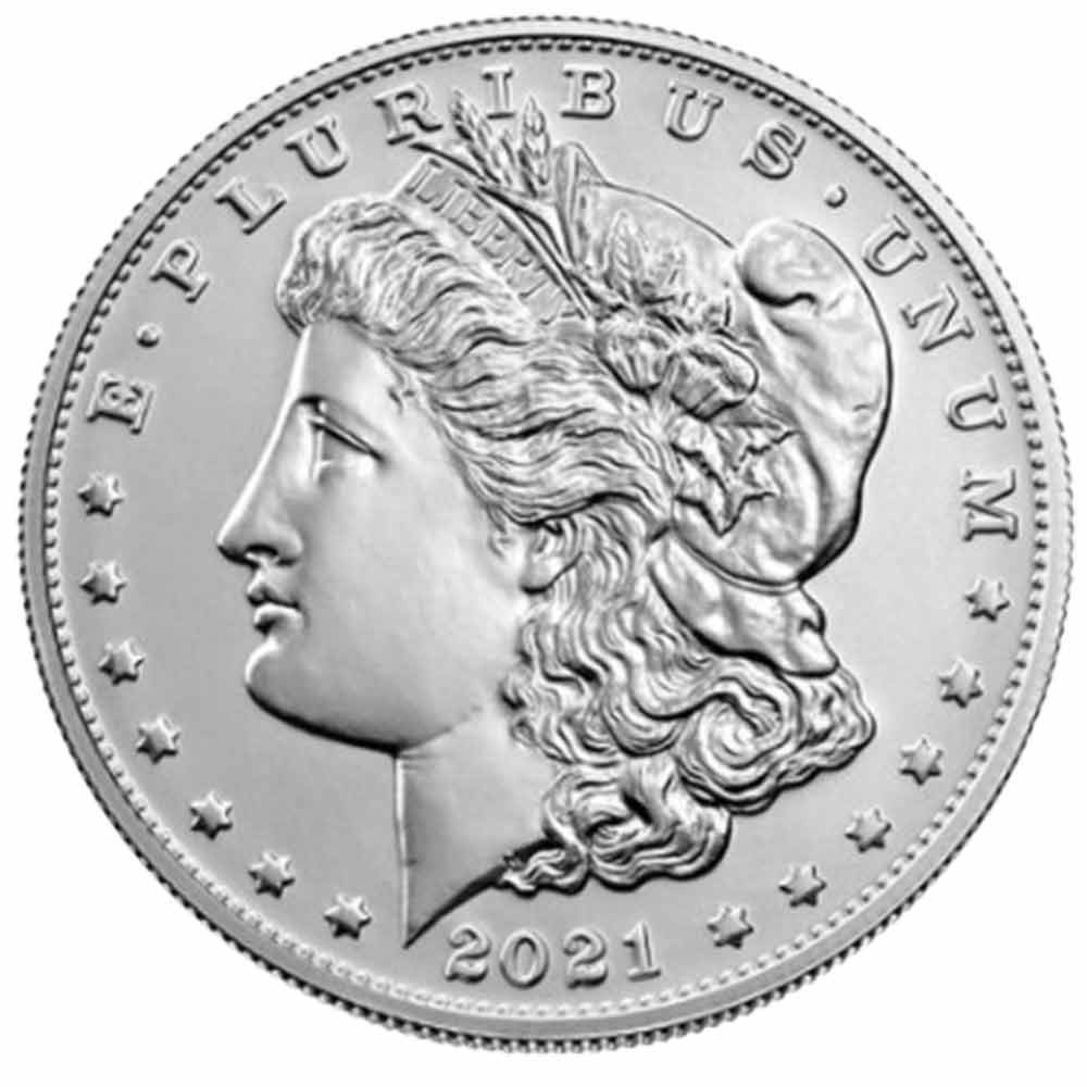 1 Dollar Argent USA BU 2021 - “Morgan“ - 100e Anniversaire