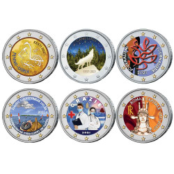 Lot 12 x 2 Euro 2021 + 1...