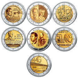 Lot 14 x 2 Euro...
