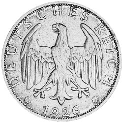 2 Reichmark Argent 1925-1926 - Aigle Héraldique