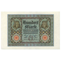 100 Mark Allemagne 1920