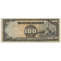 100 Pesos Philippines 1944 - Sous occupation Japonaise
