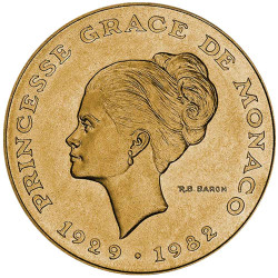 10 Francs Monaco 1982 -...