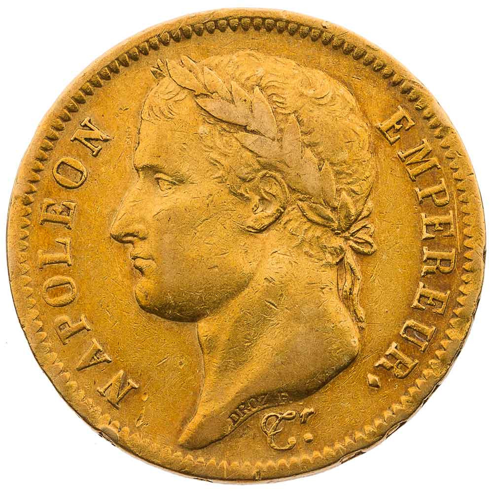 40 F Or Napoléon Empereur - 1811 A