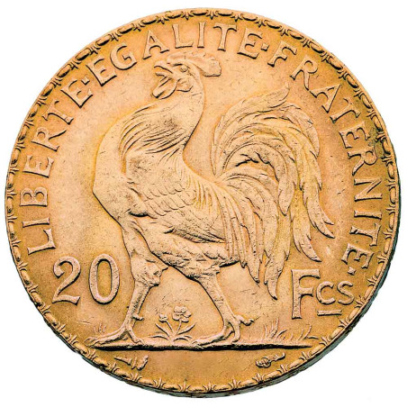 20 Francs Or Marianne IIIe République 1900