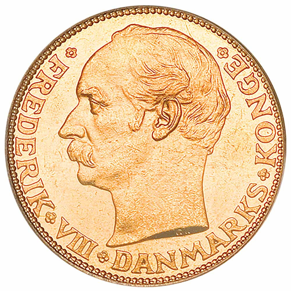 20 Kroner Or Danemark - Frederik VIII (1908-1912)