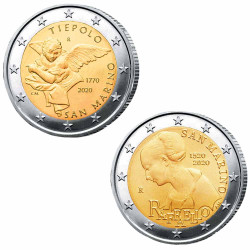 Lot 2 x 2 Euro Saint-Marin...