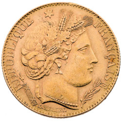 10 Francs Or Cérès 1895A