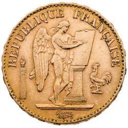 20 Francs Or Génie IIIe...
