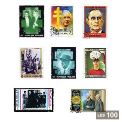 100 timbres De Gaulle - les...