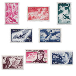 8 timbres Poste aérienne