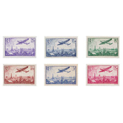 6 timbres Poste aérienne
