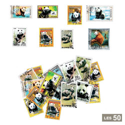 50 timbres Pandas