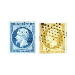 2 timbres Louis Napoléon...