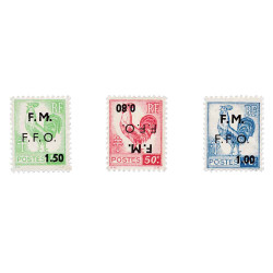 3 timbres Libération de Cognac