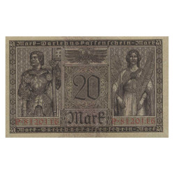 20 Mark Allemagne 1918