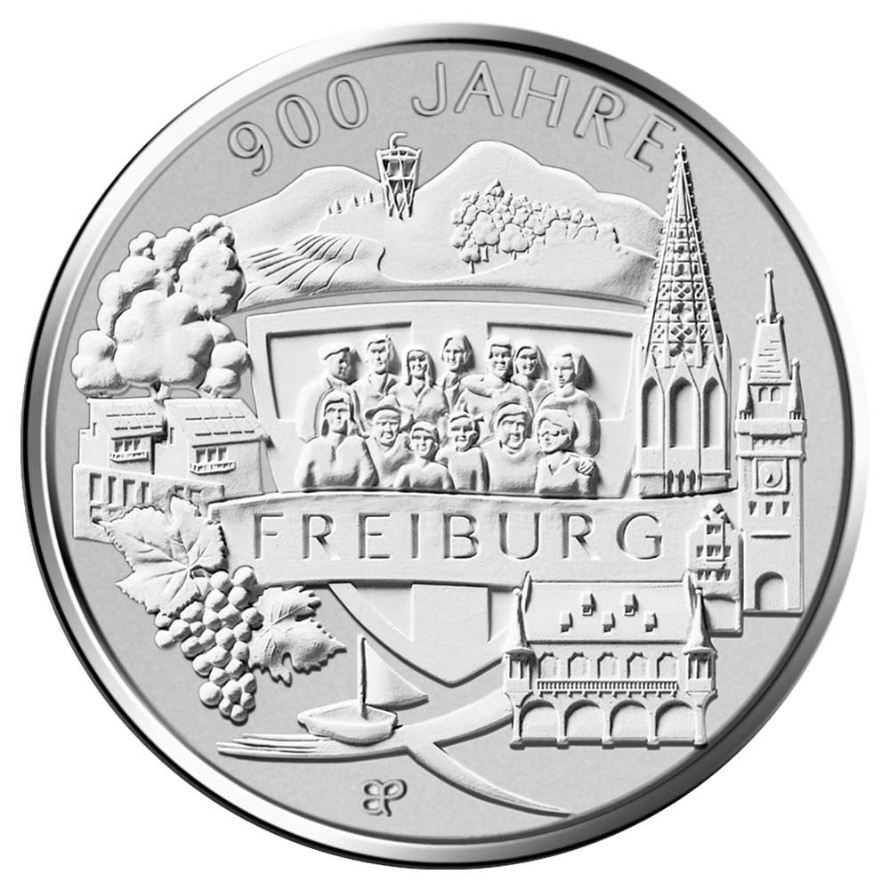 20 Euro Argent Allemagne BU 2020 - Freibourg
