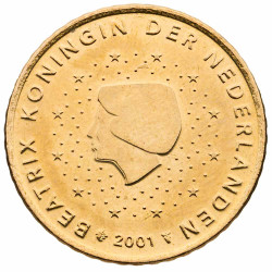 2001 - PAYS-BAS - 50 CENT