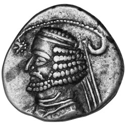 1 Drachme Parthe - Portrait...