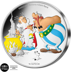 50 Euro Argent France BE 2022 - Obélix et la potion magique