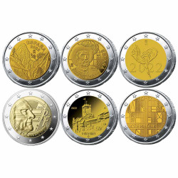 Lot 6 x 2 Euro 2022