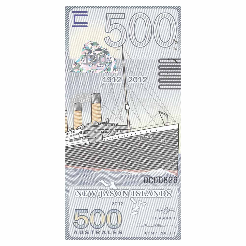 500 Australes Îles Jason 2012 - Titanic