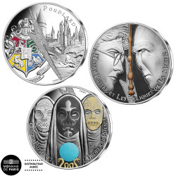 Lot 3 x 10 Euro Argent...