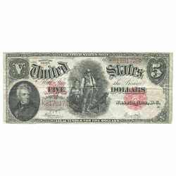 5 Dollars USA 1907 - Andrew...