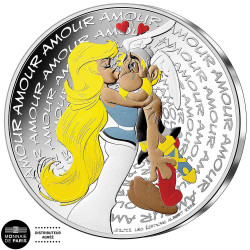 50 Euro Argent France 2022 colorisée - L’Amour