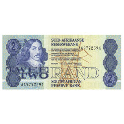 2 Rands Afrique du Sud 1990