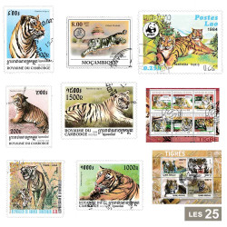 25 timbres Tigres