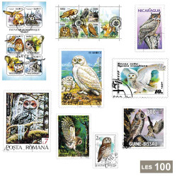 100 timbres Chouettes et...