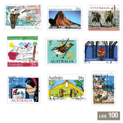100 timbres Australie