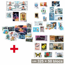 50 Blocs + 325 timbres - URSS - Russie