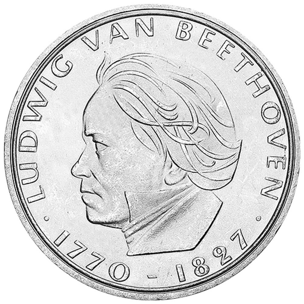 5 mark Argent Allemagne - Ludwig von Beethoven