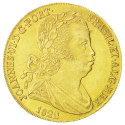 6400 Réis Or 1822-1824 -...