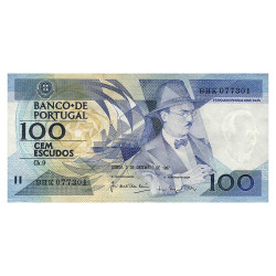 Billet 100 Escudos 1987