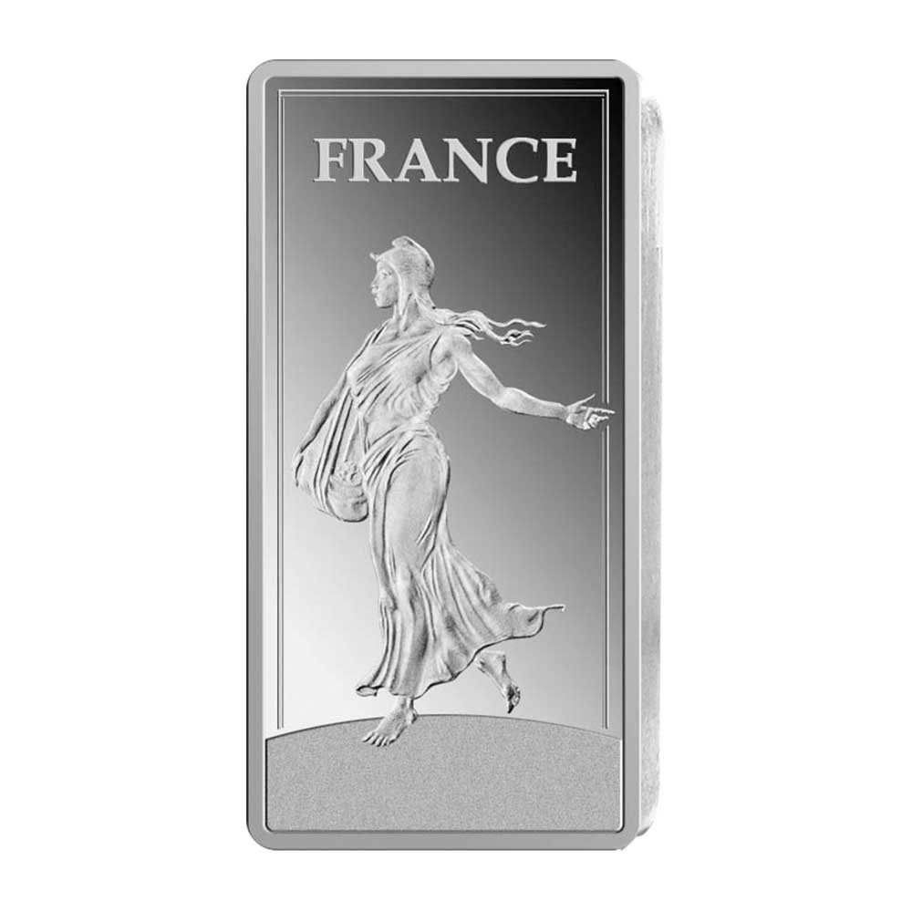 Le Lingot Argent France "Semeuse" offert*